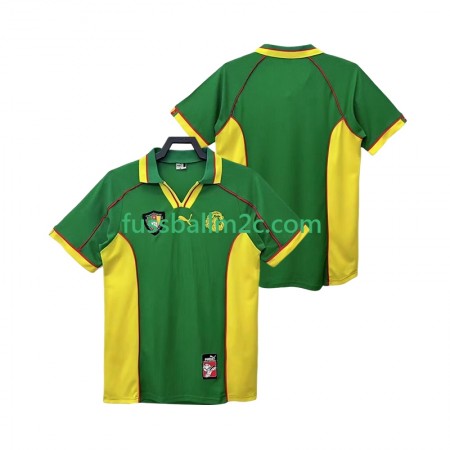 Fußballtrikots Kamerun Retro Heim Trikotsatz 1998